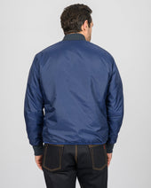 Reversible Fleece Jacket - Navy