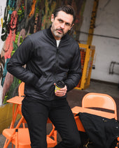 Reversible Fleece Jacket - Black