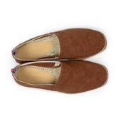 Pablo Espadrilles In Pecan Brown Canvas