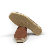 Pablo Espadrilles In Pecan Brown Canvas