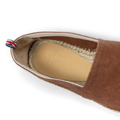 Pablo Espadrilles In Pecan Brown Canvas