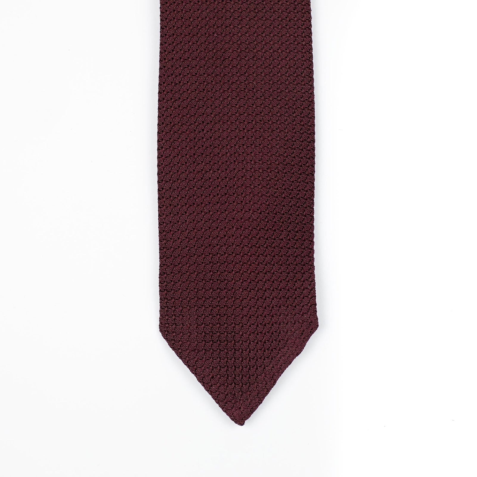 Hand Rolled Untipped Grenadine Tie