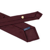 Hand Rolled Untipped Grenadine Tie