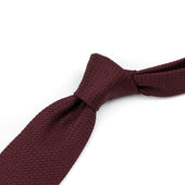 Hand Rolled Untipped Grenadine Tie