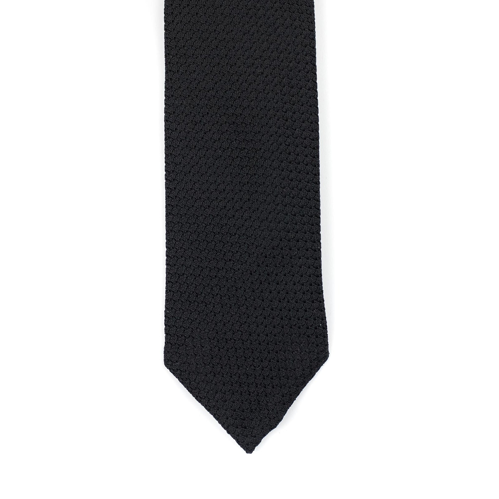 Hand Rolled Untipped Grenadine Tie