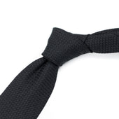 Hand Rolled Untipped Grenadine Tie