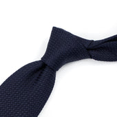 Hand Rolled Untipped Grenadine Tie