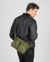 Porter - Yoshida & Co. - Force Shoulder Bag (S) - Olive