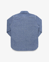10oz Selvedge Chambray Work Shirt - Blue