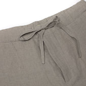 Lounge Trousers In Undyed Belgian Linen
