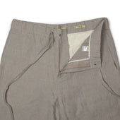 Lounge Trousers In Undyed Belgian Linen