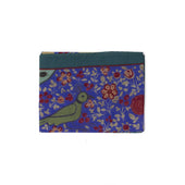 Bandana In Purple Ispahan Folk Pattern Cotton Voile