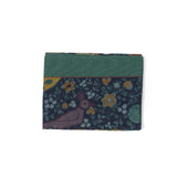 Bandana In Green Ispahan Folk Pattern Cotton Voile
