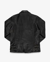 Iron Heart x Simmons Bilt Deerskin Pacific Rider's Jacket - Black