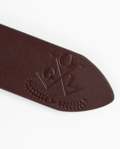 OGL Single Prong Garrison Buckle Leather Belt - Tan
