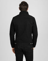 14oz Selvedge Denim Modified Type III Jacket - Black/Black