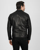 Iron Heart x Simmons Bilt Horsehide Savannah Jacket - Black