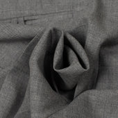 Manhattan Pleated High Rise Tapered Trousers In Fresco Wool