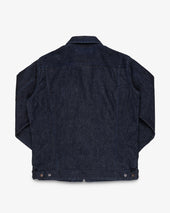 14oz Broken Twill Selvedge Denim Work Jacket - Indigo