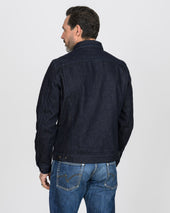 14oz Broken Twill Selvedge Denim Work Jacket - Indigo