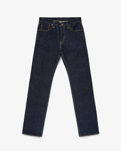 21/23oz Ultra Heavy Raw Selvedge Denim Straight Cut Jeans - Indigo