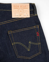 21/23oz Ultra Heavy Raw Selvedge Denim Straight Cut Jeans - Indigo