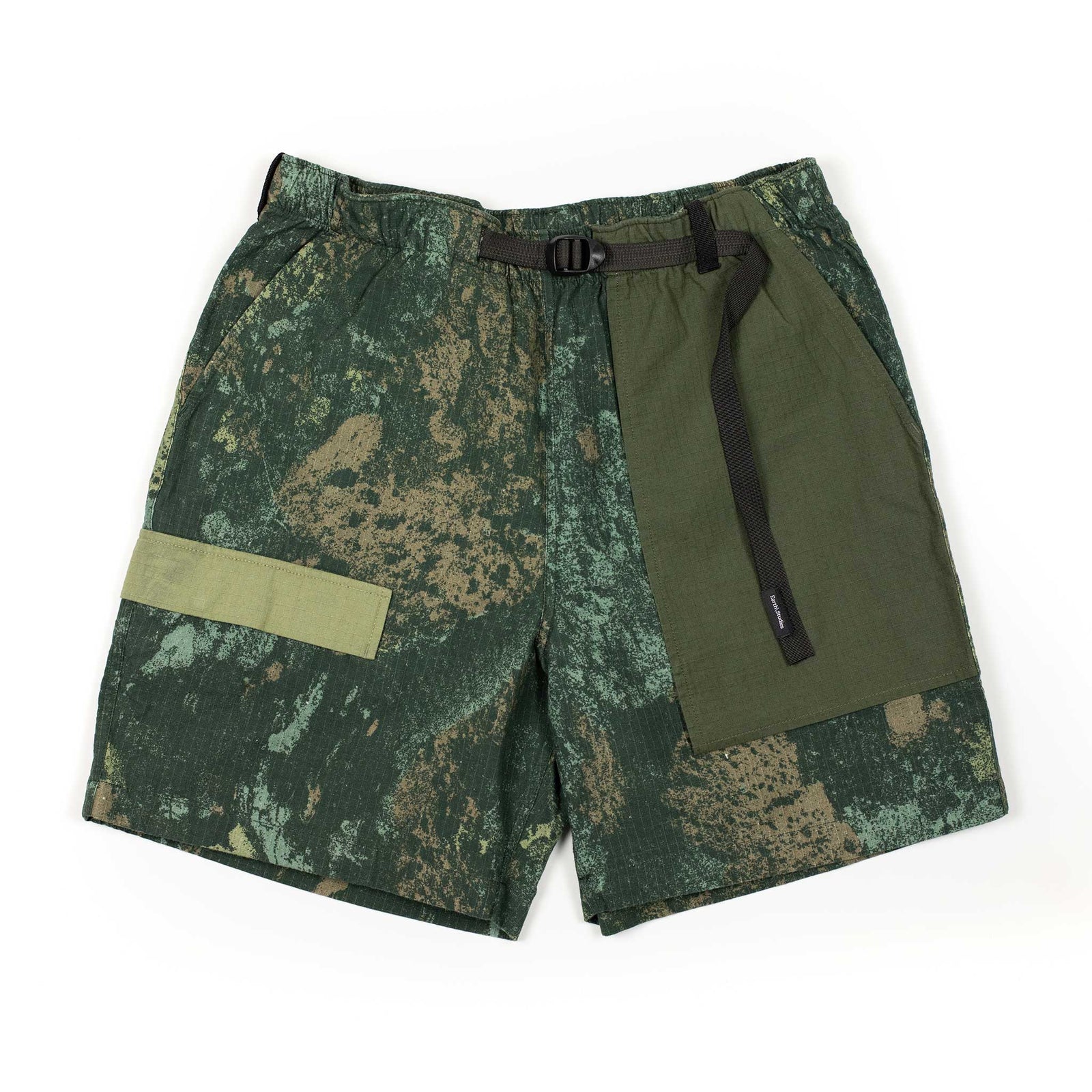 A O P Shorts In Printed Cotton Ripstop