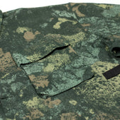 A O P Popover Shirt In Printed Cotton Ripstop