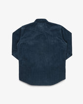 11oz Corduroy Western Shirt - Navy