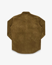 11oz Corduroy Western Shirt - Camel