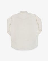 11oz Corduroy Western Shirt - Off White