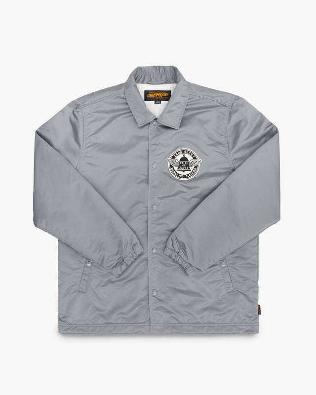 4.8oz Nylon Coach Jacket - Grey
