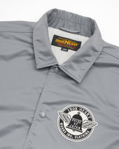 4.8oz Nylon Coach Jacket - Grey