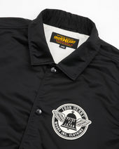 4.8oz Nylon Coach Jacket - Black