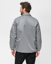 4.8oz Nylon Coach Jacket - Grey