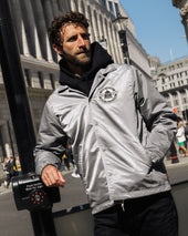 4.8oz Nylon Coach Jacket - Grey