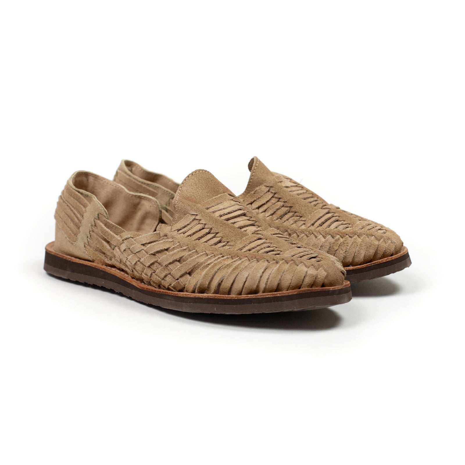 Chamula Cancun Huaraches In Suede