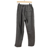 Baker Easy Pants In Grey Washi Paper And Linen