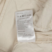 Pleated Shorts In Kurashiki Natural 10oz Washed Cotton Canvas