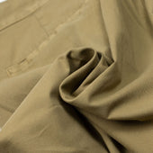 Aantioco Single Pleat Trousers In Beige Cotton Twill