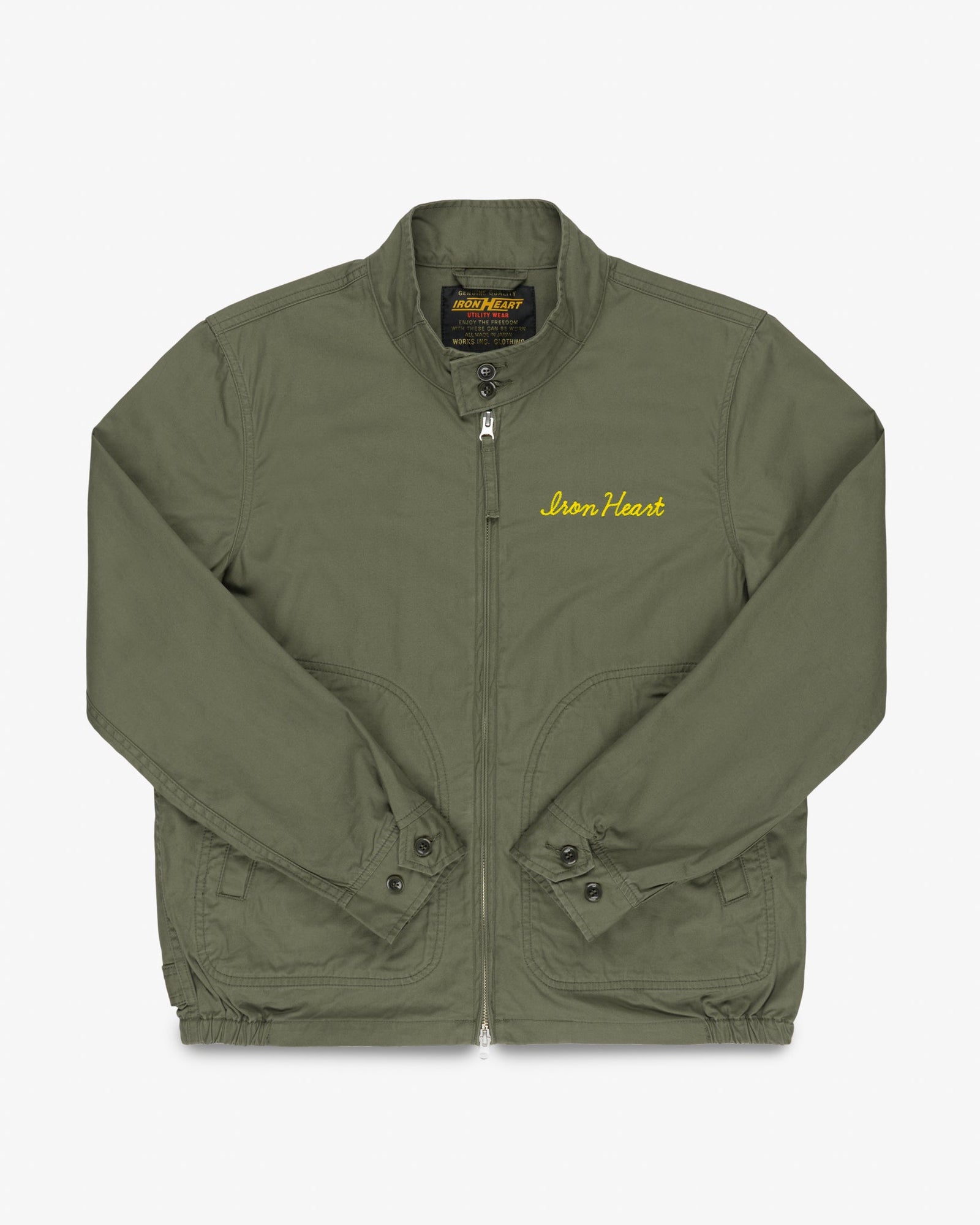 6.2oz Serge Drizzler Jacket - Olive Drab Green