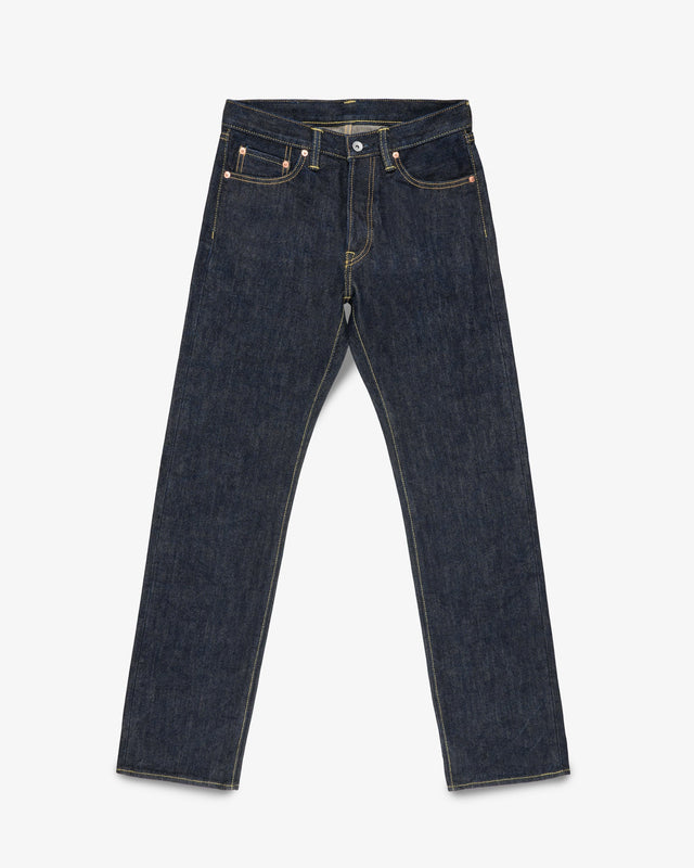 21oz Selvedge Denim Straight Cut Jeans - Indigo
