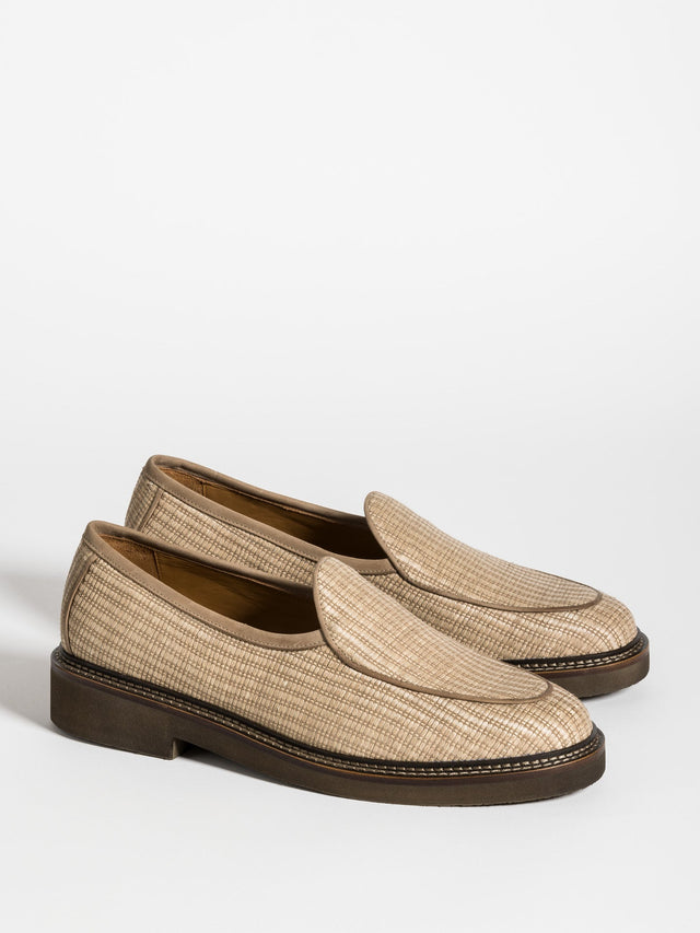 LEX RAFFIA TAUPE