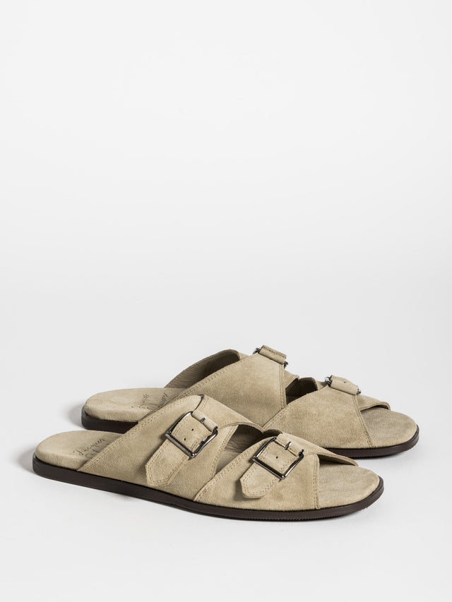 ALLY SANDAL SUEDE PEDRA