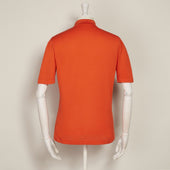 Short Sleeve Knitted Polo Shirt In