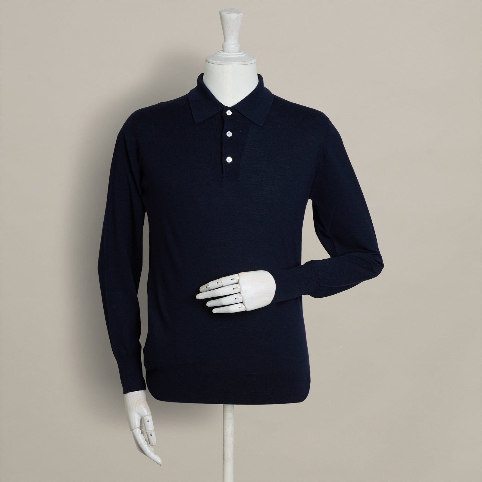 Lightweight Merino Polo Shirt In