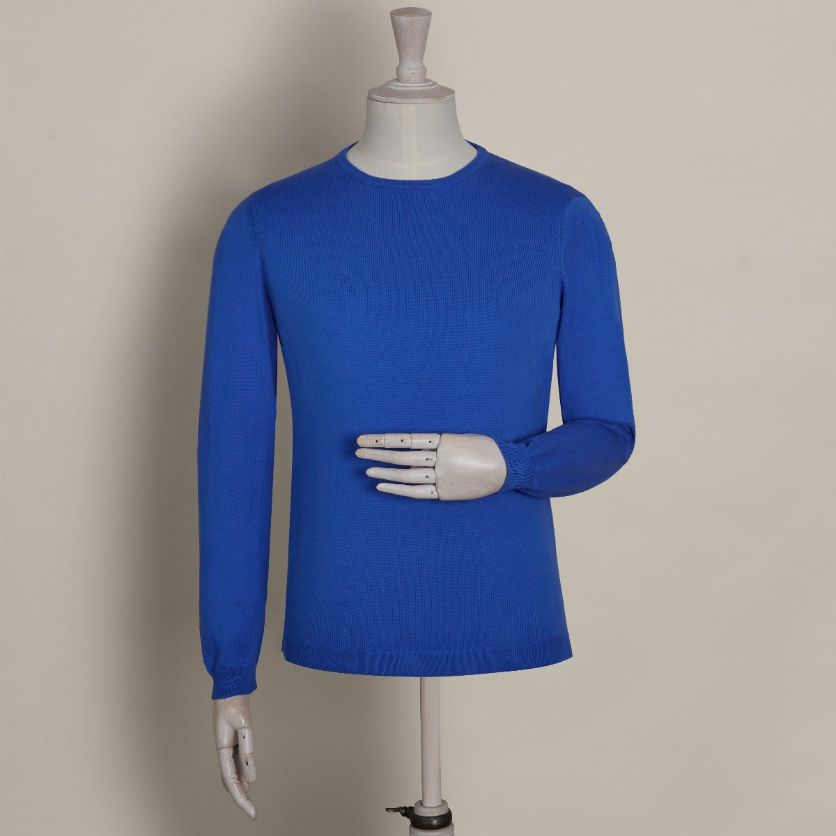 Soft Cotton Knitted Sweater In