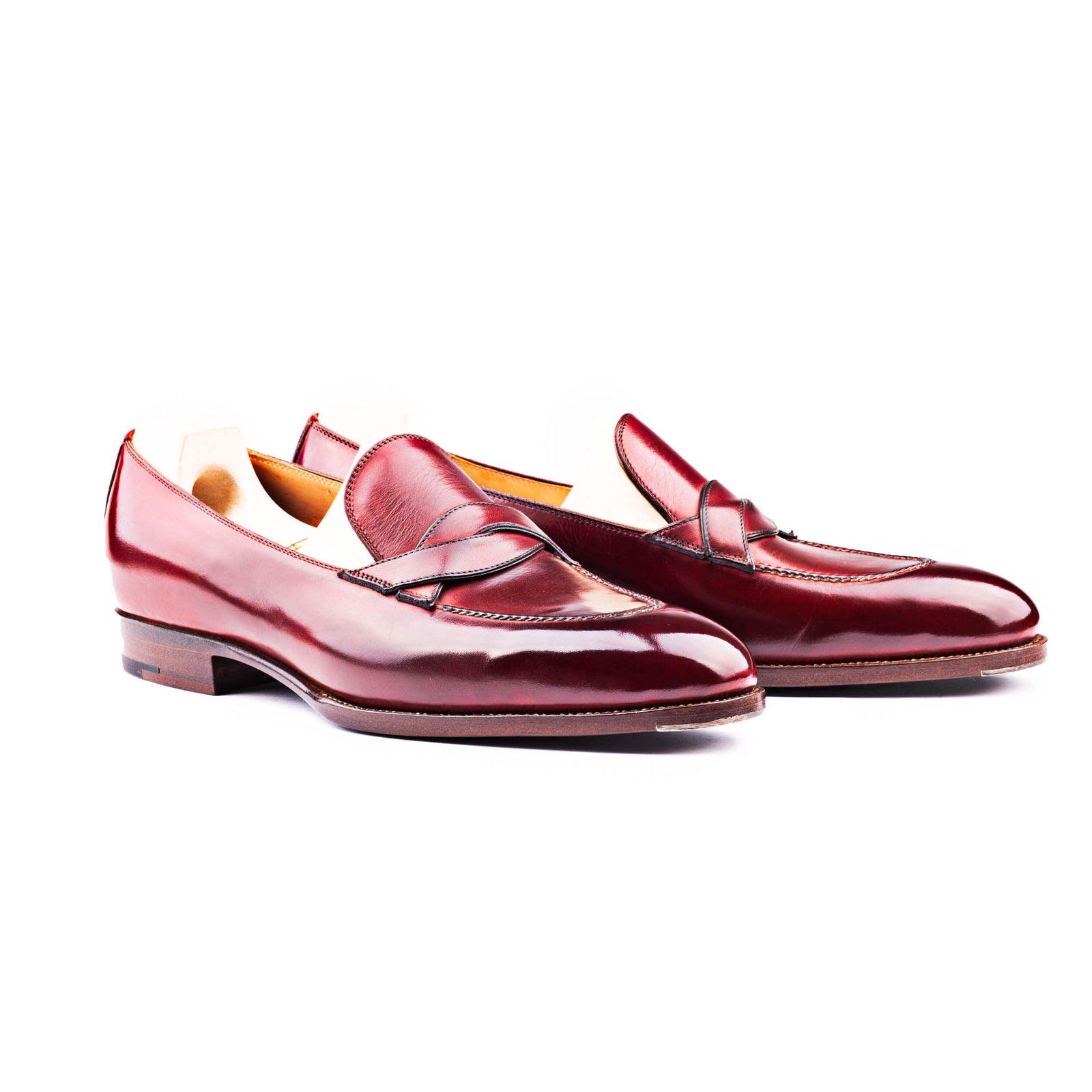 The Entwined Loafer In Crust Calf Leather