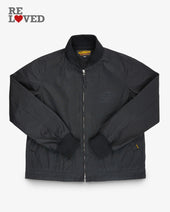 7oz Rubber Wax Coated Windbreaker - Black (IHJ-145-BLK) Tag Large