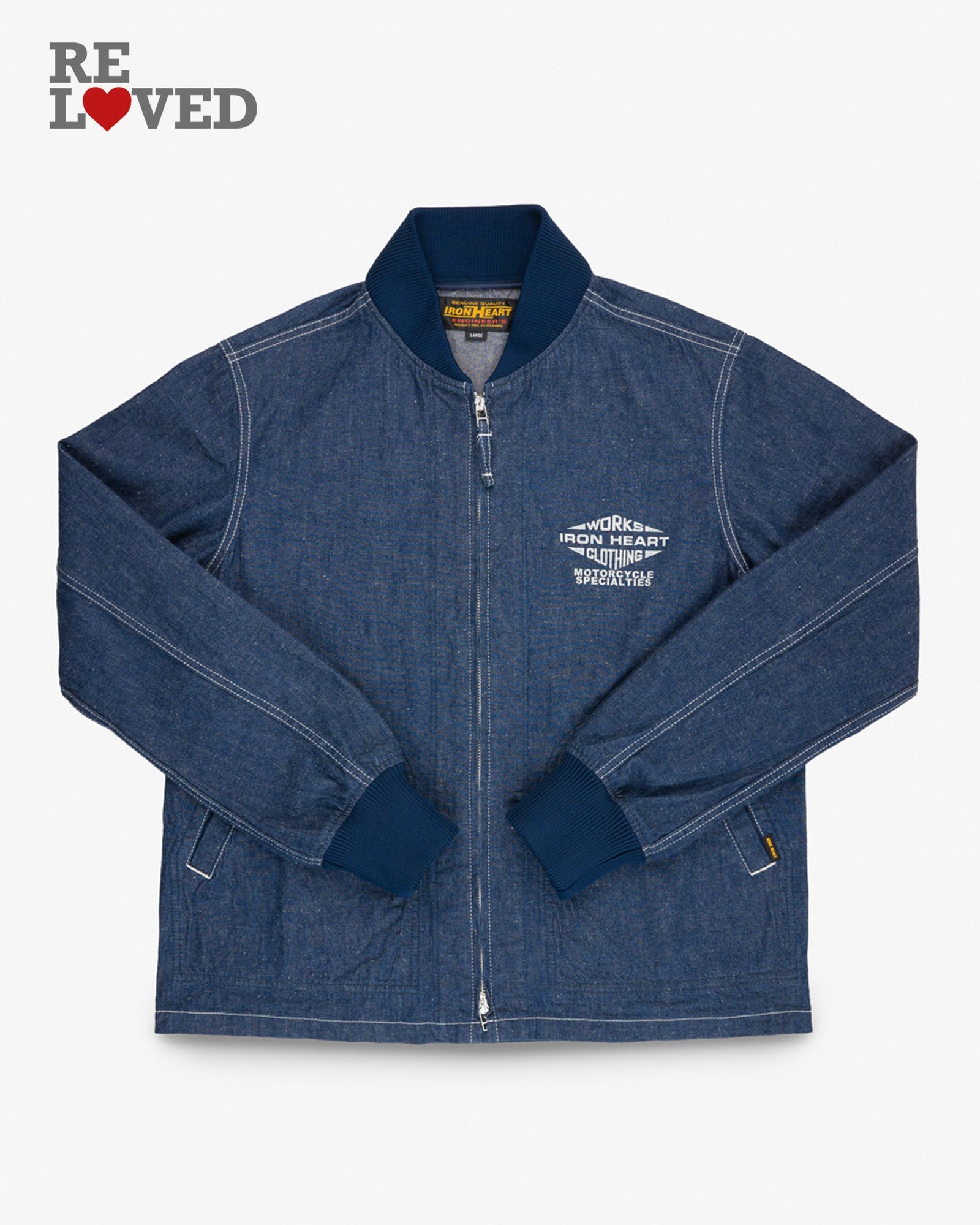 10oz Nep Denim Windbreaker Tag Large